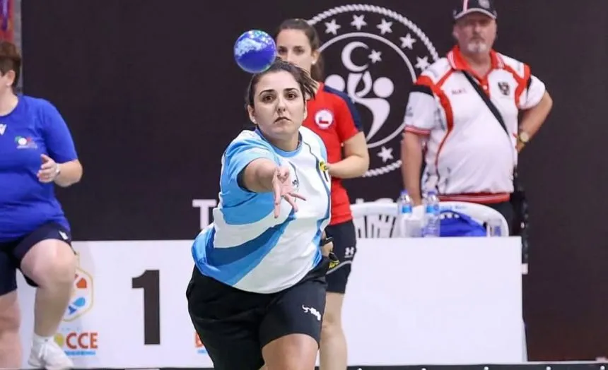 Foto sobre Karen Sanguinet aseguró una medalla para Uruguay en los Juegos Odesur