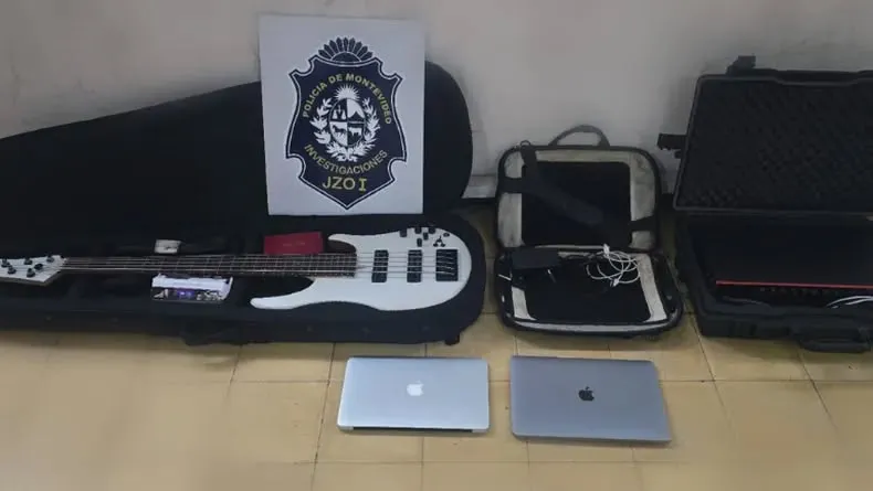 Foto sobre Detienen a sospechoso por robo al ómnibus de Lucas Sugo y recuperan parte de los equipos