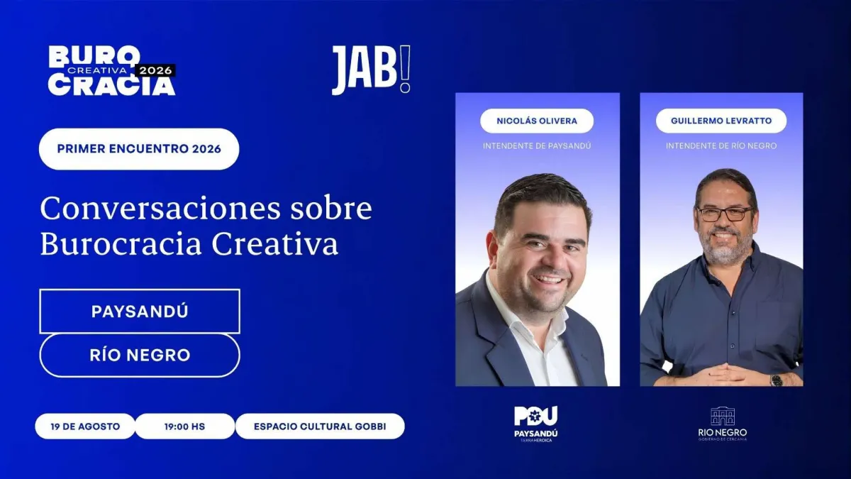 Foto sobre Paysandú reúne a Olivera y Levratto para debatir cómo transformar el Estado: llega “Burocracia Creativa”
