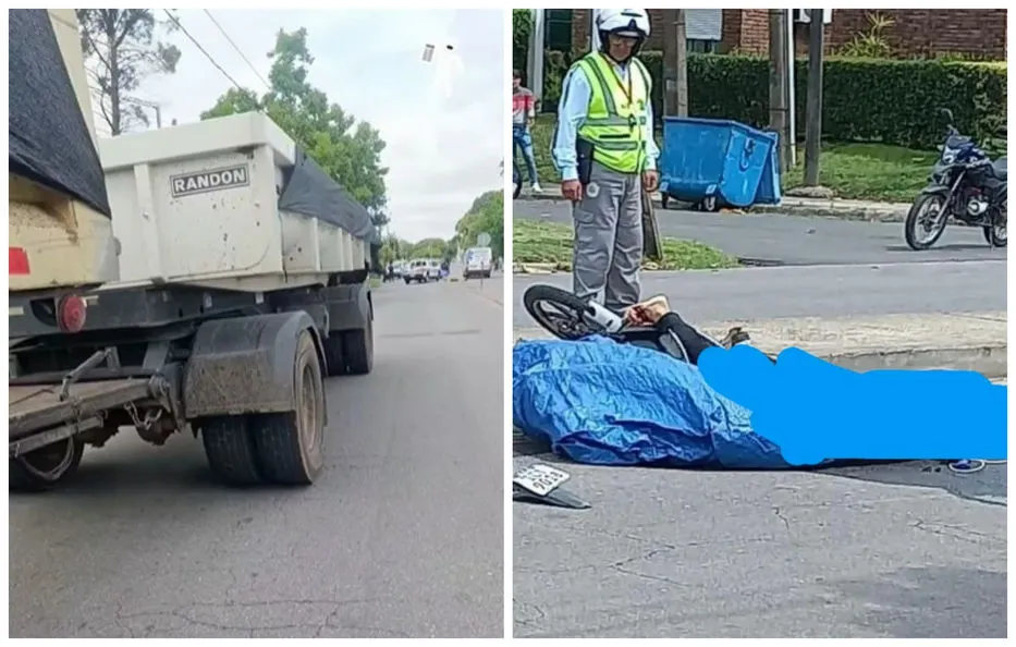 Foto sobre Trágico accidente en Paysandú: motociclista pierde la vida al ser arrollado por un camión con acoplado