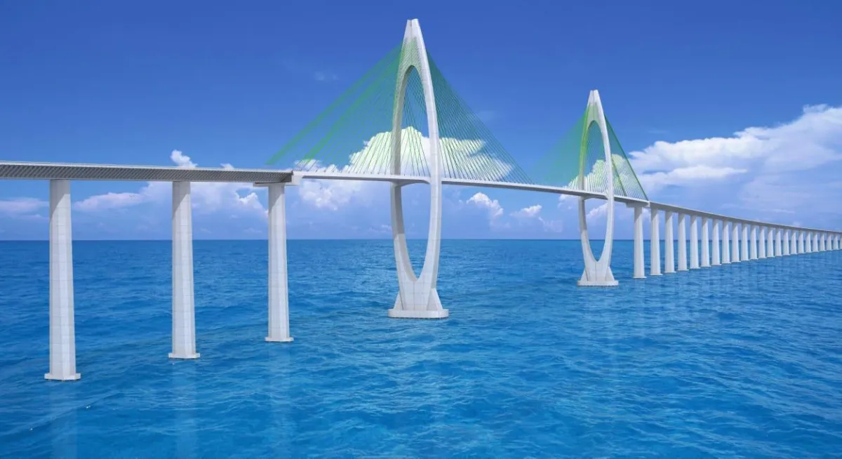 Foto sobre Brasil inició la construcción del puente marítimo más largo de Sudamérica: unirá Salvador con la isla de Itaparica