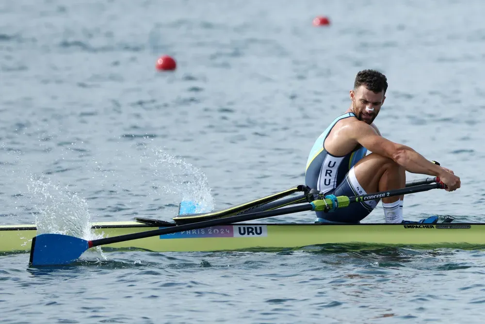 Bruno Cetraro volvió a hacer historia y disputará la final del Mundial de Remo