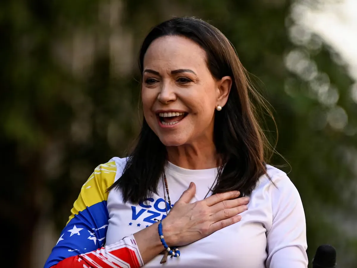 Foto sobre María Corina Machado llega a Oslo tras una travesía peligrosa para recibir el Nobel de la Paz 2025