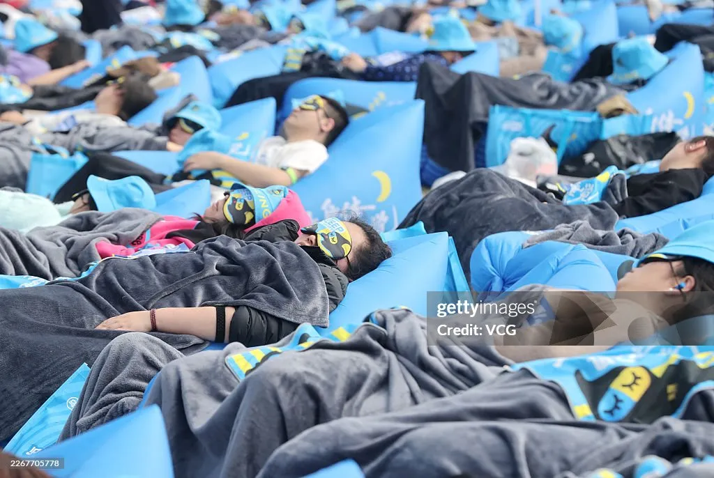 Foto sobre En Tokio inventaron una carrera en la que gana el que mejor duerme: ¿cuándo llegan las eliminatorias a Paysandú?