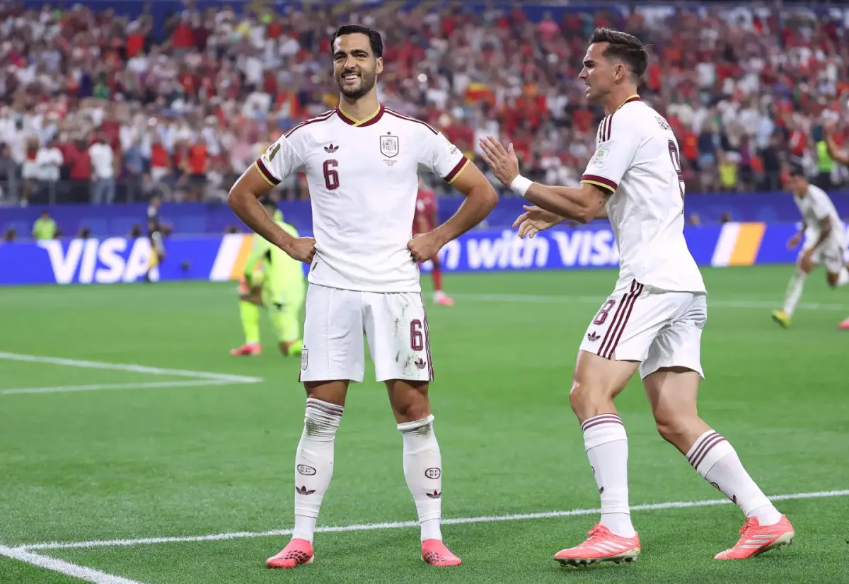 Foto sobre España venció a Portugal con un gol agónico y avanzó a los cuartos de final del Mundial 2026