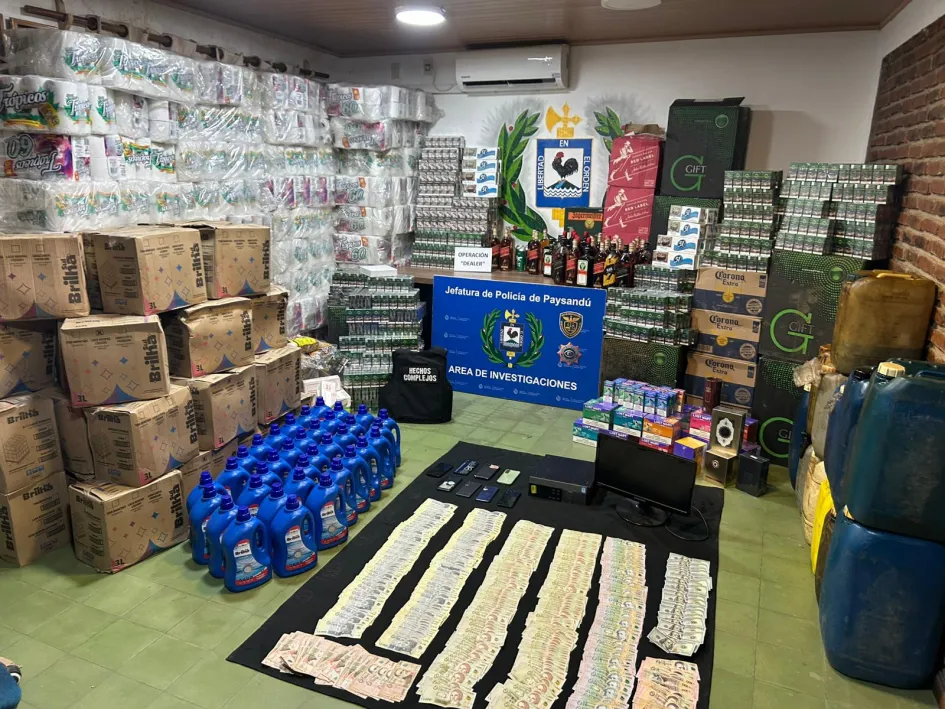 Foto sobre Operación Dealer: allanamientos en Paysandú y Salto dejaron dos detenidos y una importante incautación