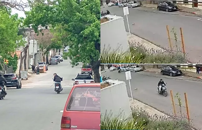 Foto sobre En apenas tres minutos le robaron la moto frente a las oficinas de OSE en Paysandú