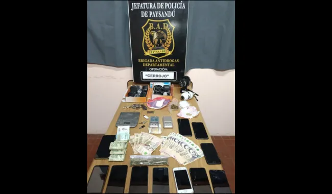 Foto sobre Operación Cerrojo: ocho condenados tras seis allanamientos simultáneos en Paysandú
