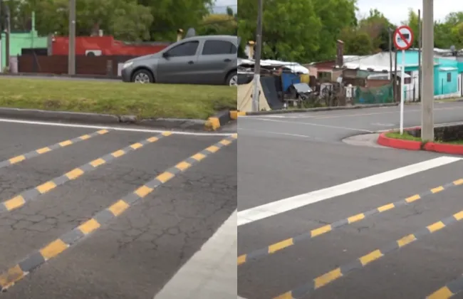 Foto sobre Intervienen tres cruces de avenida Salto para reducir la velocidad y prevenir siniestros