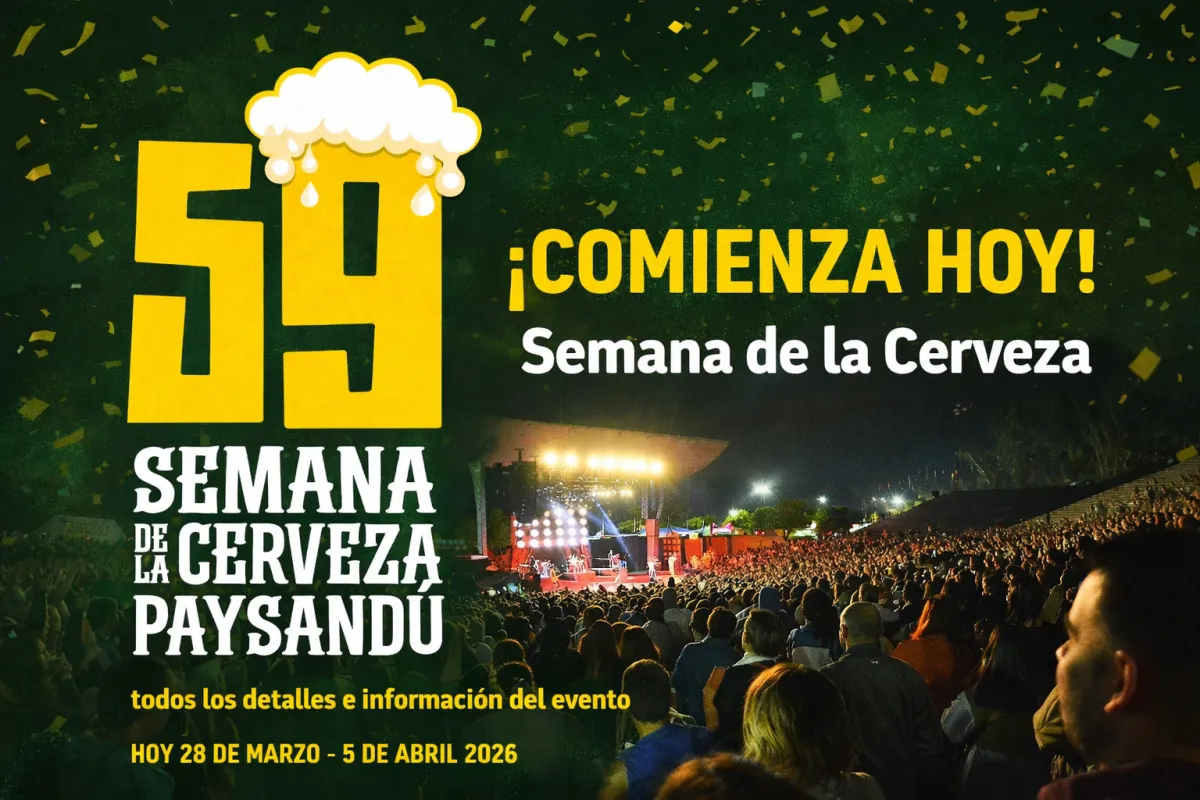 Foto sobre Comienza la edición 59 de Semana de la Cerveza. Ingresá y enterate de todo lo que necesitás saber