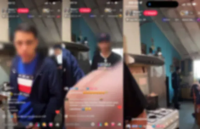Foto sobre Operativo en Montevideo: transmitían un vivo por TikTok mostrando armas y terminaron detenidos tras un amplio despliegue policial