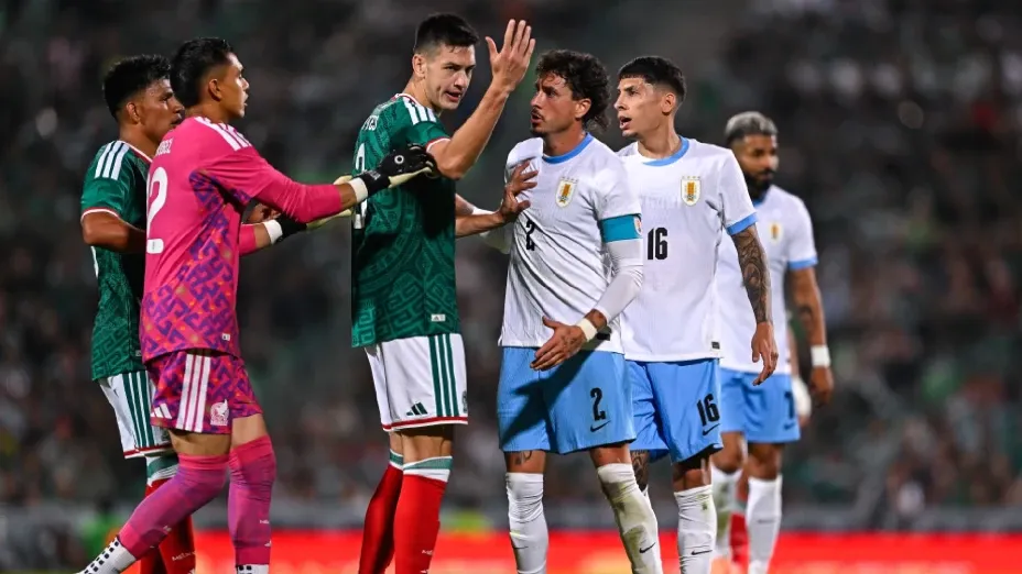 Foto sobre Uruguay y México empatan 0-0 en Torreón en amistoso de preparación al Mundial 2026
