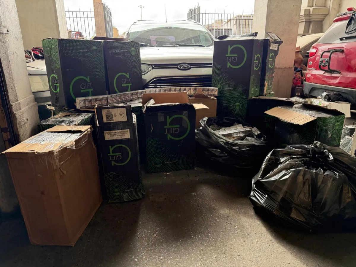 Foto sobre Aduanas incautó más de 213.000 cigarrillos tras un operativo realizado en Montevideo